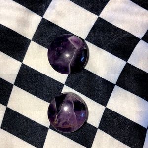 Amethyst Plugs 3/4